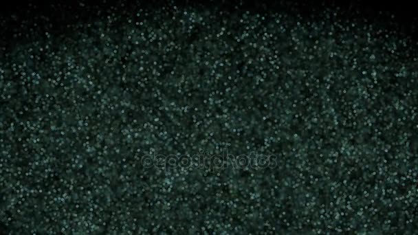 Scéna pod hladinou plovoucí planktonu — Stock video