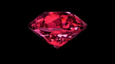 Güzel kırmızı Emerald 