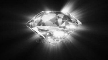 Işıltı ışınları ile güzel Emerald