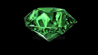 Yakın çekim yeşil zümrüt 