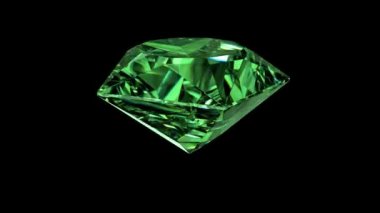 Yakın çekim yeşil zümrüt 