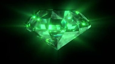 Güzel yeşil zümrüt 