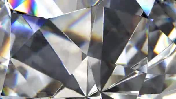 Fundo Luxo Abstrato Diamante — Vídeo de Stock