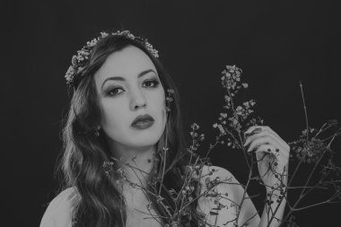 Kızın yüz yakın çekim