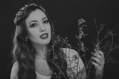 Kızın yüz yakın çekim