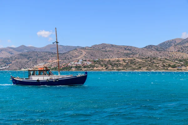 Şık Yunanistan deniz manzaraları. Doğanın güzelliği.