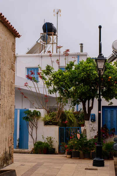 The picturesque streets of the Greek — Stock Photo, Image