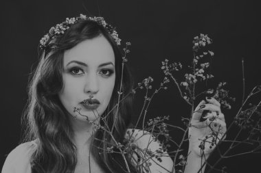 Kızın yüz yakın çekim