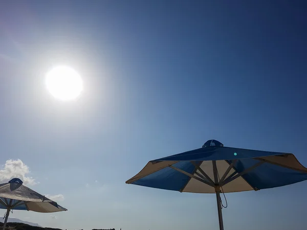 Hermosa puesta de sol en la costa de Creta —  Fotos de Stock