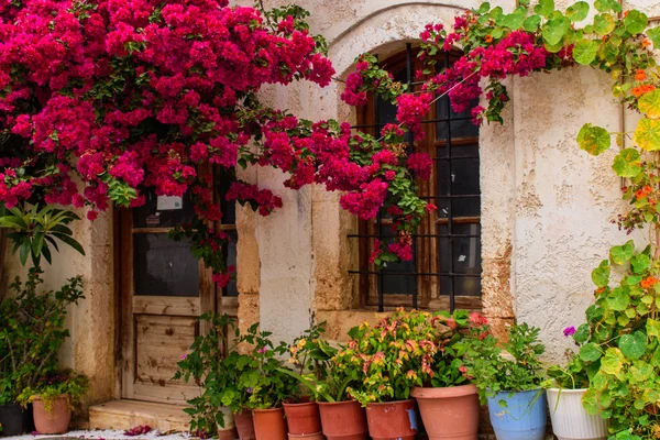 Красивые улицы города Крит . — стоковое фото