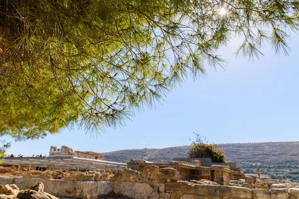 Ruiny starożytnego miasta Crete — Zdjęcie stockowe