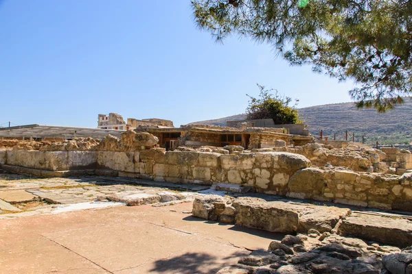 Ruins of ancient city Crete — Stock Photo, Image