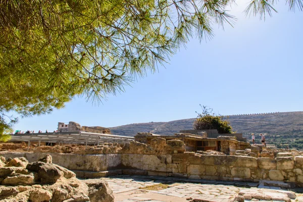 Ruiny starověkého města Kréta — Stock fotografie
