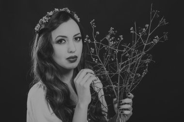 Kızın yüz yakın çekim