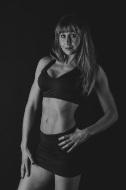 Cinsel spor kız siyah