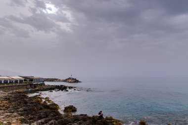 Denizin bulutlu hava