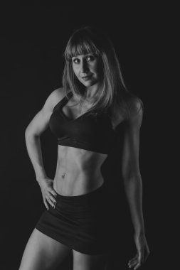 Cinsel spor kız siyah