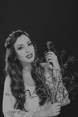 Kızın yüz yakın çekim