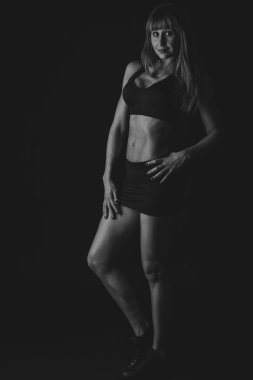 Cinsel spor kız siyah