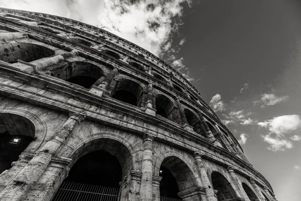 Colisée. Construction du plus grand amphithéâtre du monde antique . — Photo