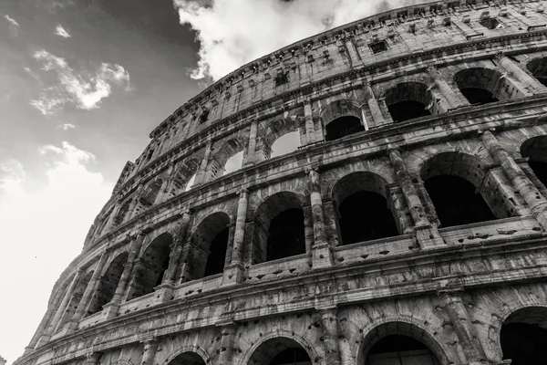 Coliseum. Byggandet av den största amfiteatern i hela gamla världen. — Stockfoto