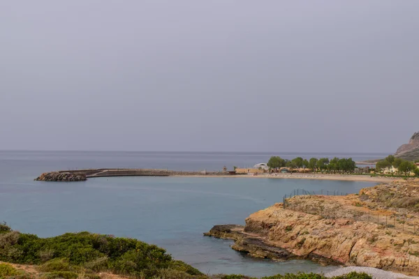 美しい海の景色。クレタ島の海岸 — ストック写真