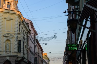 Şehir Chernovtsy, st. Ukrayna.