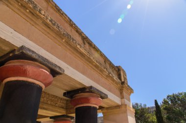 Girit'te Minoan Sarayı kalıntıları