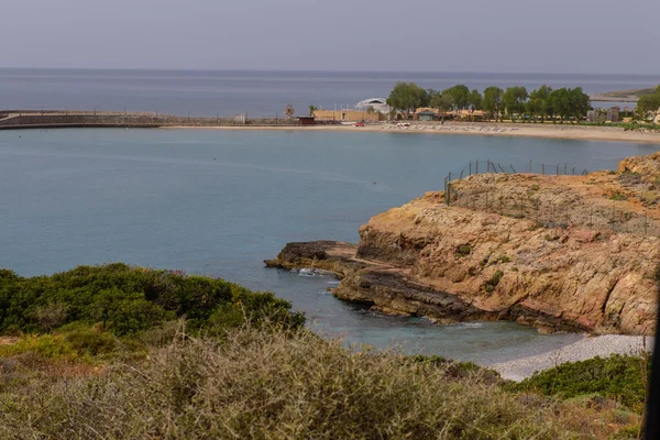 Prachtig zeegezicht. De kust van het eiland Kreta — Stockfoto