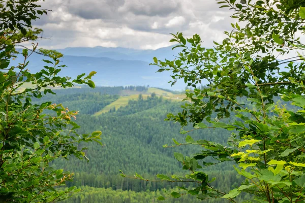 A magnífica paisagem montanhosa — Fotografia de Stock