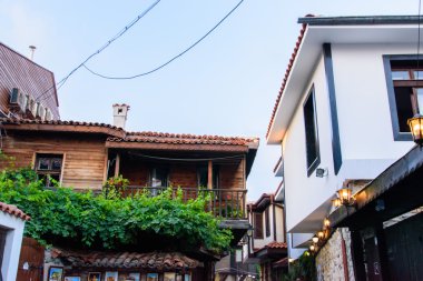 Antik mimari Bulgaristan. Güzel bir şehir.