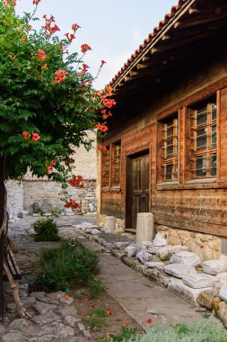 Antik mimari Bulgaristan. Güzel bir şehir.