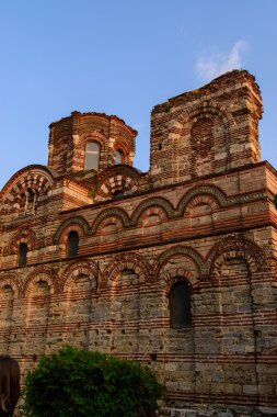 Antik mimari Bulgaristan. Güzel bir şehir.