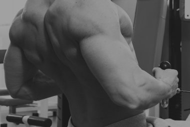 Spor salonunda vücut geliştirme