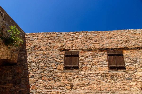 Isla Spinalonga en Grecia — Foto de Stock