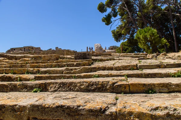 Ruinas en Creta. Hermosa ciudad . — Foto de Stock