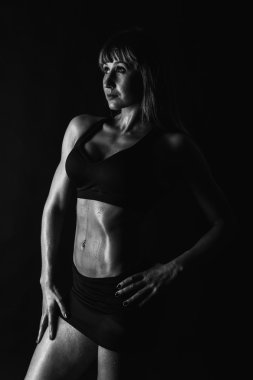 kadın fitness, güzel kız