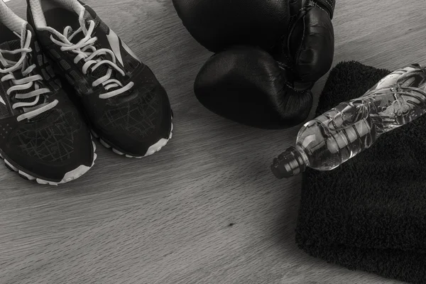 Fitness equipment on a light background. — Stock Photo, Image