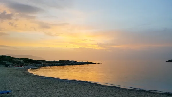 Bela paisagem marinha. A costa da ilha de Creta — Fotografia de Stock