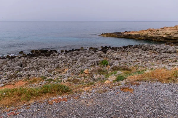 Beautiful sea on the Greek coast — Stock Photo, Image