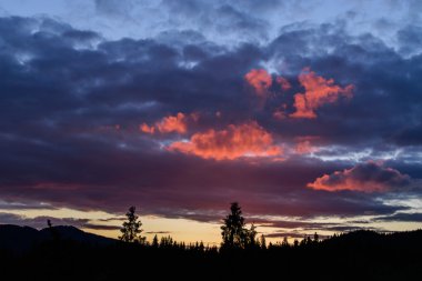Dağlarda güzel doğa
