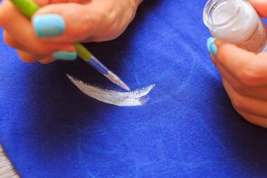 Çizim Tekstil üzerinde işlemek