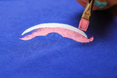 Çizim Tekstil üzerinde işlemek