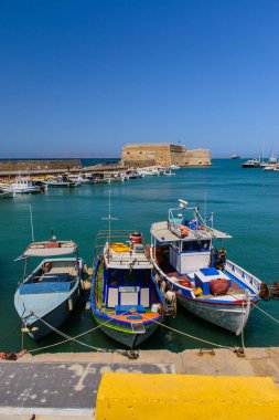 05.20.16. Heraklion, Girit, Yunanistan. Güzel harb görünümünü