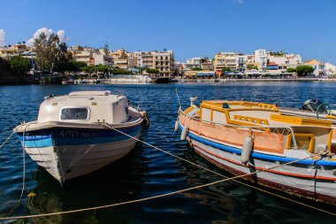 05.20.16. Heraklion, Girit, Yunanistan. Güzel harb görünümünü