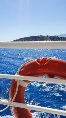 Deniz kenarındaki güzel Girit'te