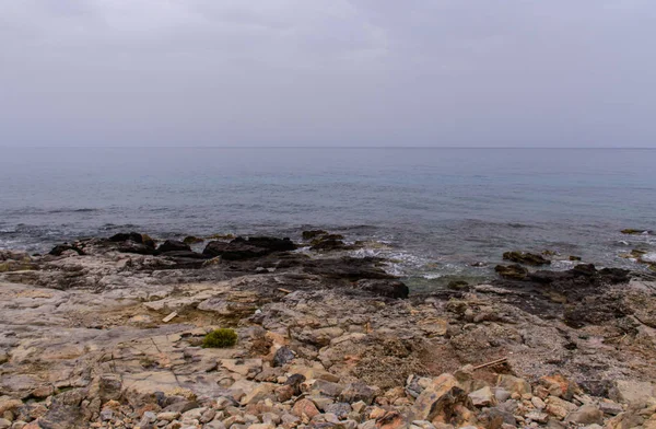 Belle mer sur la côte grecque — Photo