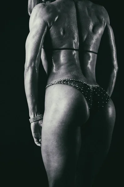 아름 다운 운동 엉덩이 클로즈업 — 스톡 사진