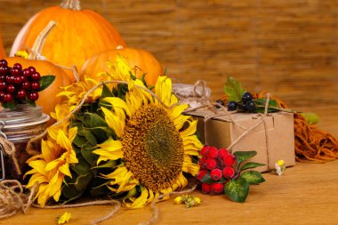 Güzel sonbahar hala ömrü çok kabak. Halloween Tema