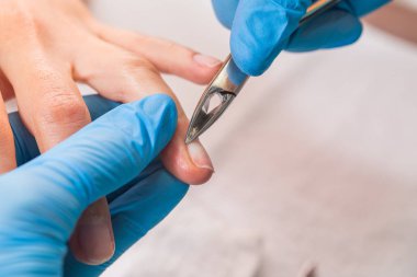 Manikür Spa salonu. El bakımı